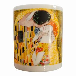 Gustav Klimt THE KISS 16 ounce Mug by Chaleur Masters Collection Burrows